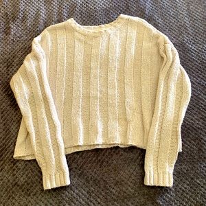 PacSun Cream Sweater Size Small